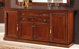 Μπουφές νεοκλασικός από αμερικάνικη καρυδιά